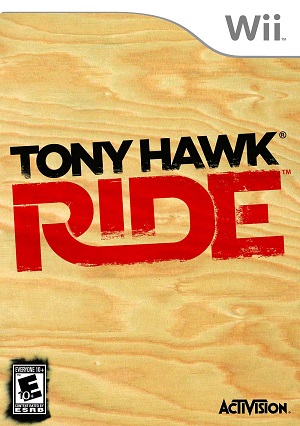 Pochette Tony Hawk : Ride version Wii