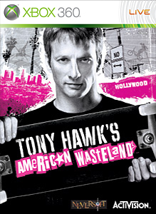 Pochette Tony Hawk's American Wasteland version Xbox 360
