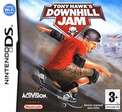 Pochette Tony Hawk's Downhill Jam version DS