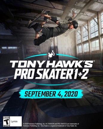 Pochette Tony Hawk's Pro Skater 1+2 version PC Windows