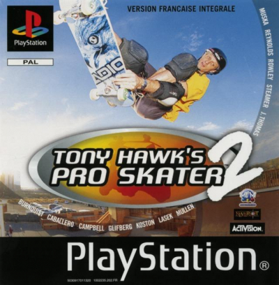 Pochette Tony Hawk's Pro Skater 2 version PlayStation