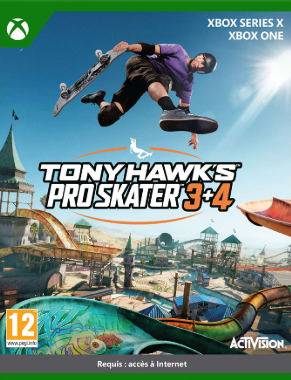 Pochette Tony Hawk's Pro Skater 3+4 version Xbox Series X/S