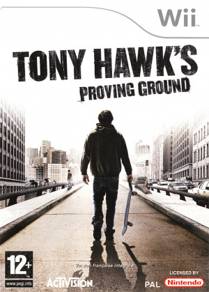 Pochette Tony Hawk's Proving Ground version Wii