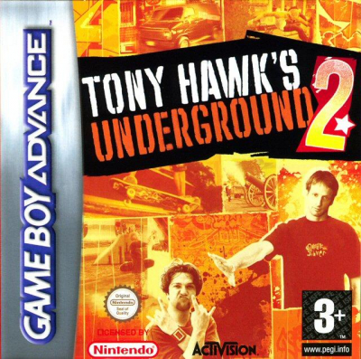 Pochette Tony Hawk's Underground 2 version GameBoy Advance