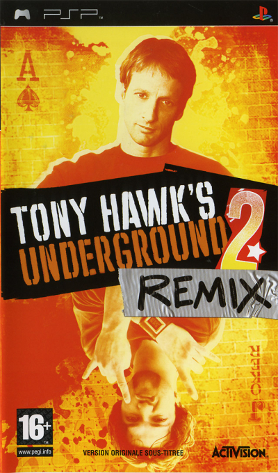 Pochette Tony Hawk’s Underground 2 Remix version PSP