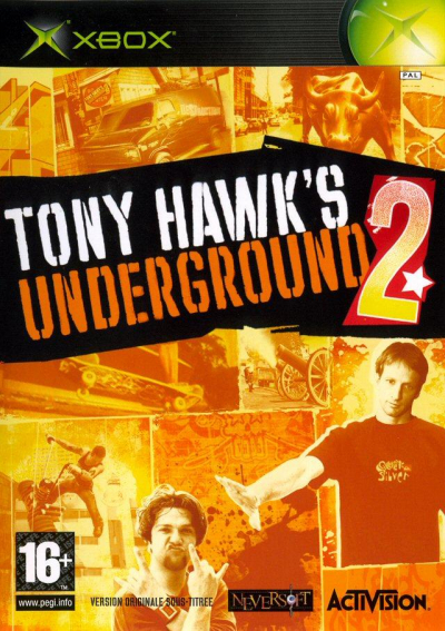 Pochette Tony Hawk's Underground 2 version Xbox