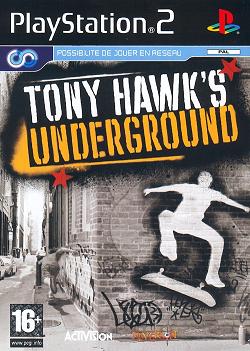 Pochette Tony Hawk's Underground version PlayStation 2