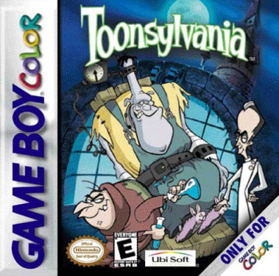 Pochette Toonsylvania version GameBoy/Color