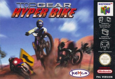 Pochette Top Gear Hyper Bike version Nintendo 64