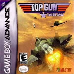 Pochette Top Gun : Combat Zones version GameBoy Advance