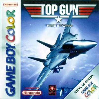 Pochette Top Gun : Firestorm version GameBoy/Color