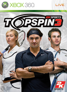 Pochette Top Spin 3 version Xbox 360