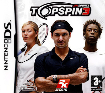 Pochette Top Spin 3 version DS