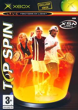Pochette Top Spin version Xbox