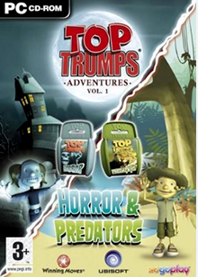 Pochette Top Trumps - Adventures - vol.1 : Horror & Predators version PC Windows