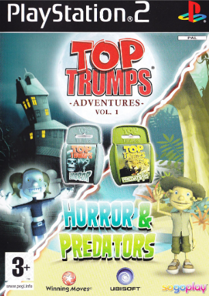 Pochette Top Trumps - Adventures - vol.1 : Horror & Predators version PlayStation 2