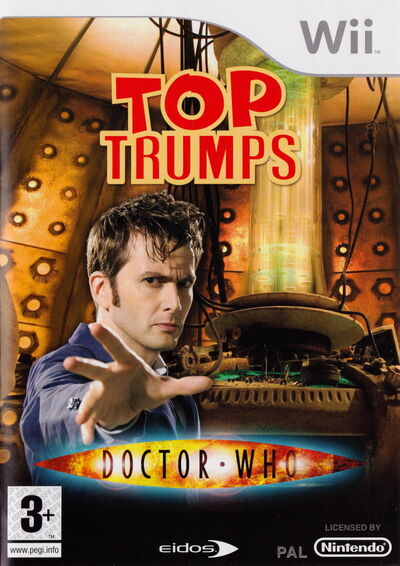 Pochette Top Trumps : Doctor Who ! version Wii