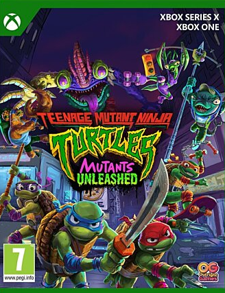 Pochette Tortues Ninja : Les Mutants se Déchaînent version Xbox Series X/S