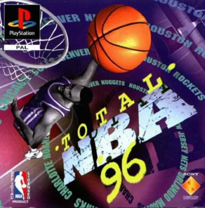 Pochette Total NBA '96 version PlayStation