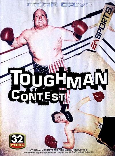 Pochette Toughman Contest version Megadrive
