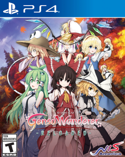 Pochette Touhou Genso Wanderer -Reloaded- version PlayStation 4