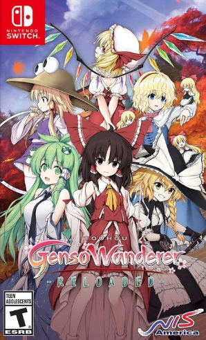 Pochette Touhou Genso Wanderer -Reloaded- version Switch