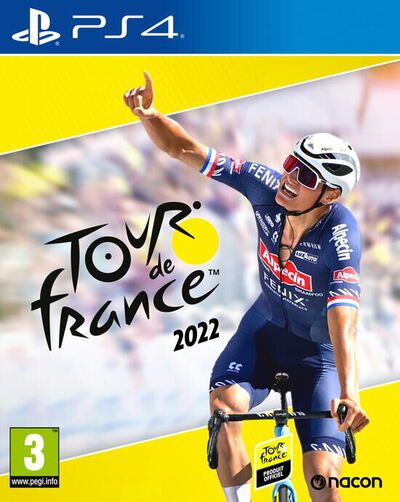 Pochette Tour de France 2022 version PlayStation 4