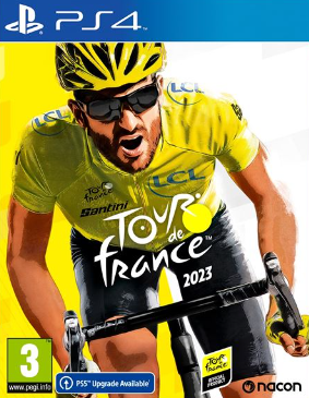 Pochette Tour de France 2023 version PlayStation 4