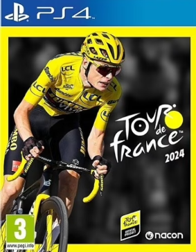 Pochette Tour de France 2024 version PlayStation 4