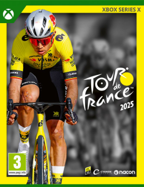 Pochette Tour de France 2025 version Xbox Series X/S