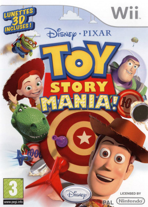 Pochette Toy Story Mania! version Wii
