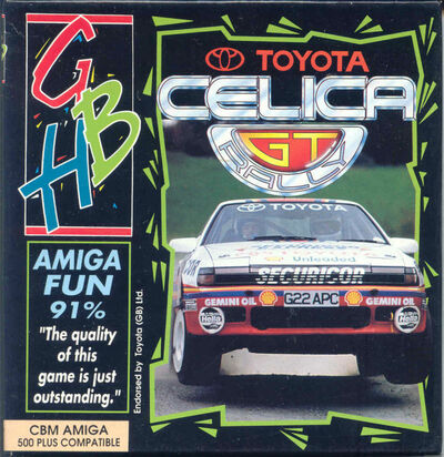 Pochette Toyota Celica GT Rally version PC Windows