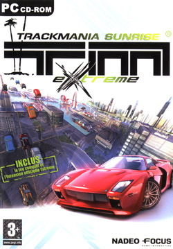 Pochette TrackMania Sunrise Extreme version PC Windows