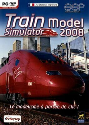 Pochette Train Model Simulator 2008 version PC Windows