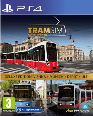 Pochette TramSim version PlayStation 4