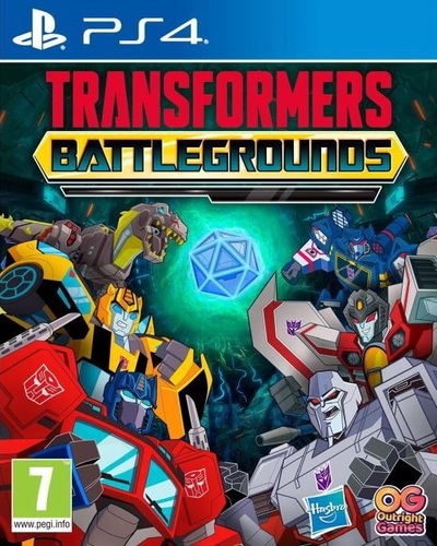 Pochette Transformers Battlegrounds version PlayStation 4