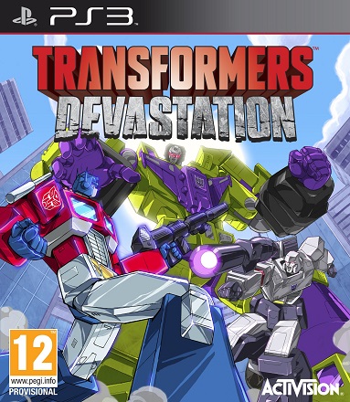 Pochette Transformers : Devastation version PlayStation 3