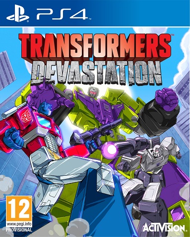 Pochette Transformers : Devastation version PlayStation 4