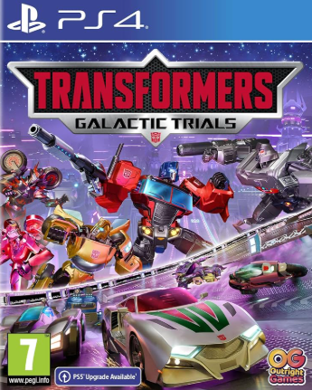 Pochette Transformers : Galactic Trials version PlayStation 4