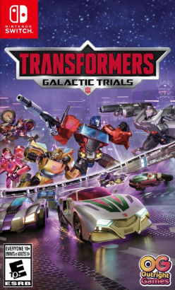 Pochette Transformers : Galactic Trials version Switch