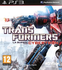 Pochette Transformers : Guerre pour Cybertron version PlayStation 3