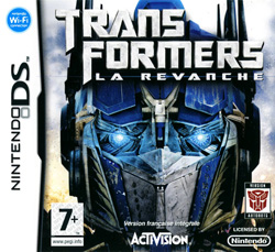 Pochette Transformers : La Revanche : Autobots version DS