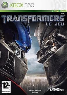 Pochette Transformers : le jeu version Xbox 360