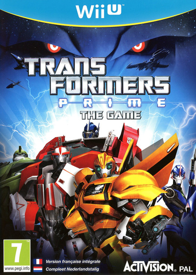 Pochette Transformers : Prime - The Game version Wii U