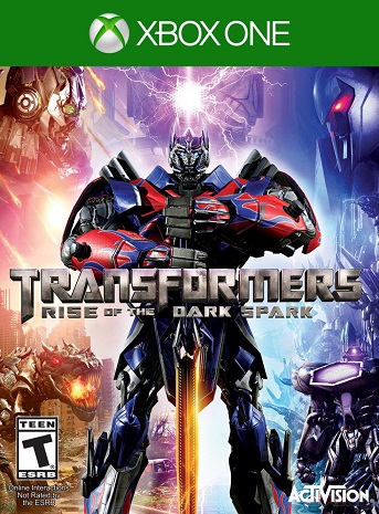 Pochette Transformers : Rise of the Dark Spark version Xbox One