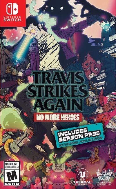 Pochette Travis Strikes Again : No More Heroes version Switch