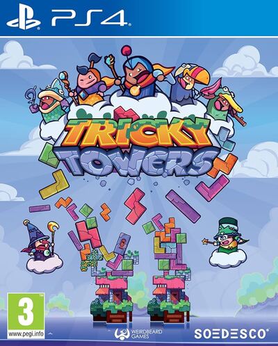 Pochette Tricky Towers version PlayStation 4