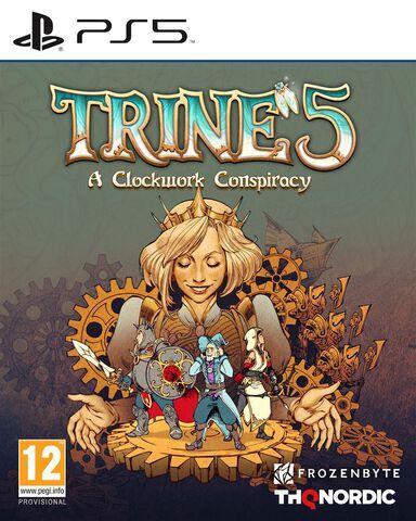 Pochette Trine 5 : A Clockwork Conspiracy version PlayStation 5
