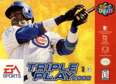 Pochette Triple Play 2000 version Nintendo 64