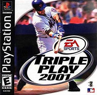 Pochette Triple Play 2001 version PlayStation